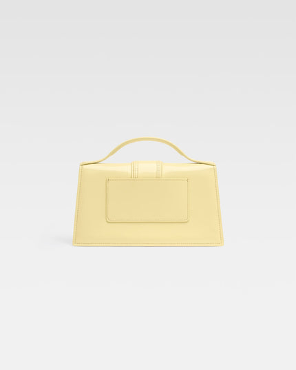 Large flap bag Pale Yellow
