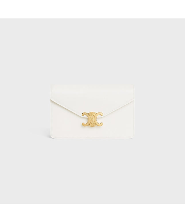 WALLET ON CHAIN MARGO in Shiny calfskin