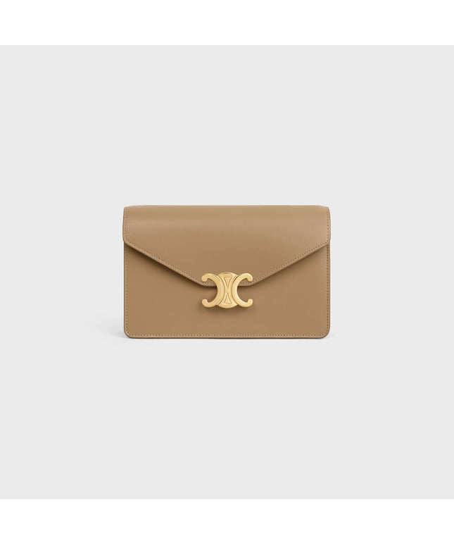 WALLET ON CHAIN MARGO in Shiny calfskin