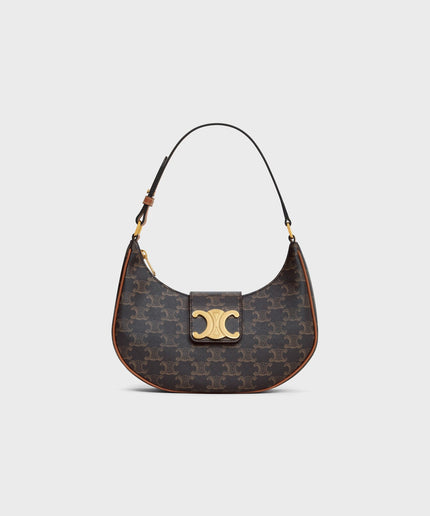 MEDIUM AVA TRIOMPHE BAG IN Triomphe Canvas and calfskin