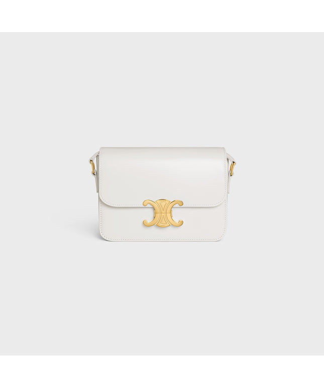TEEN TRIOMPHE BAG IN shiny calfskin