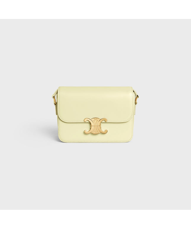 TEEN TRIOMPHE BAG IN shiny calfskin