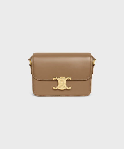 TEEN TRIOMPHE BAG IN shiny calfskin