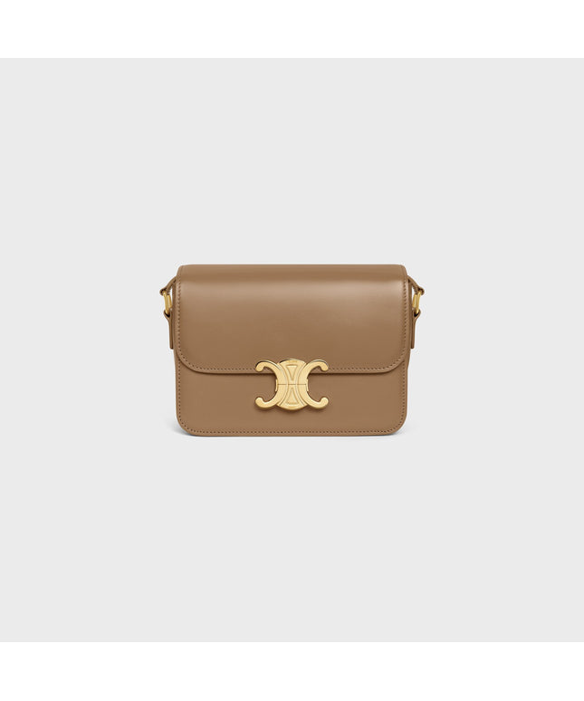 TEEN TRIOMPHE BAG IN shiny calfskin
