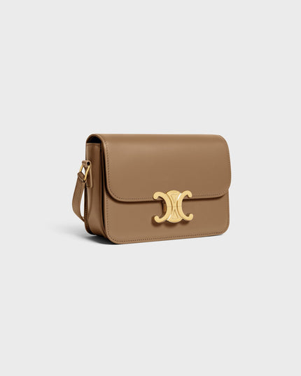TEEN TRIOMPHE BAG IN shiny calfskin