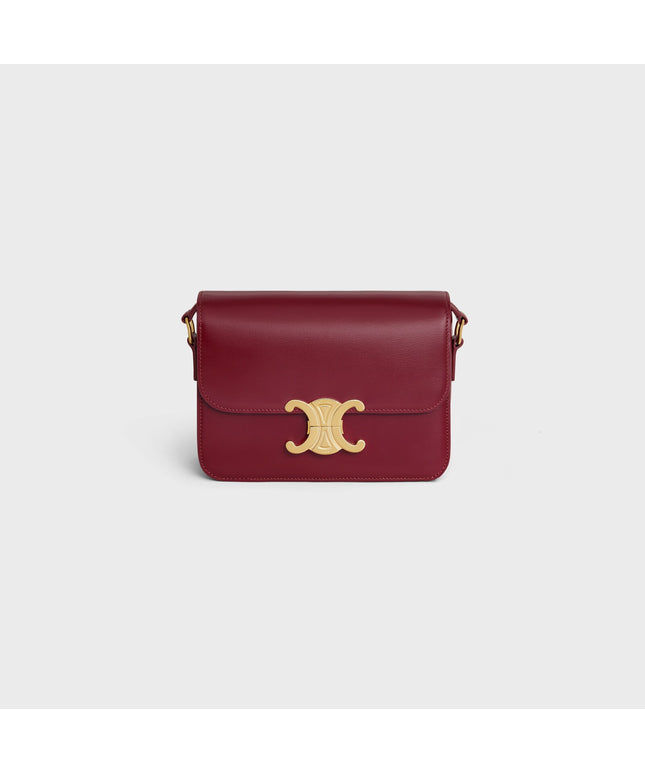TEEN TRIOMPHE BAG IN shiny calfskin
