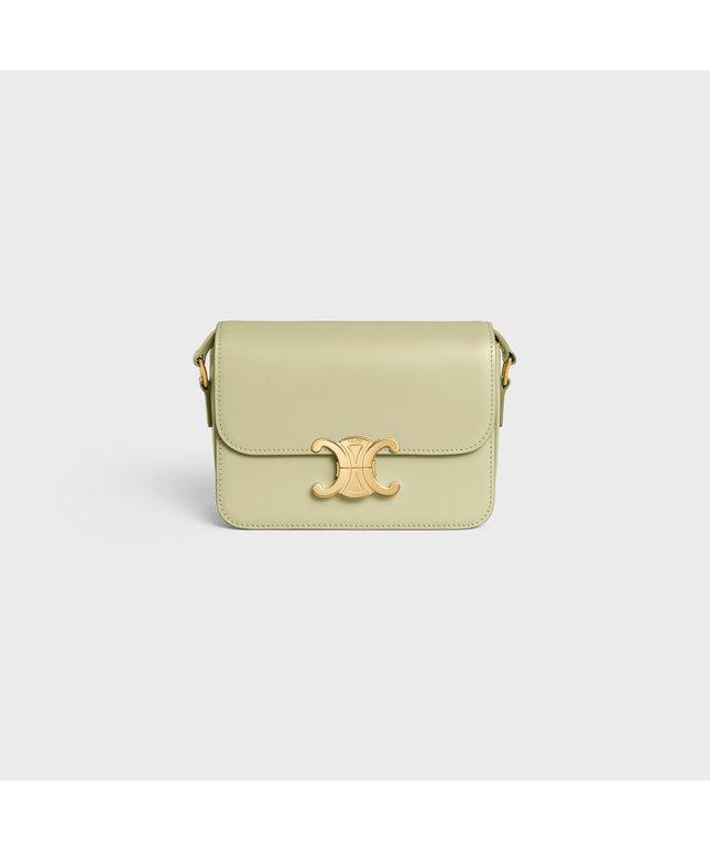 TEEN TRIOMPHE BAG IN shiny calfskin
