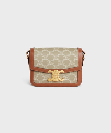 TEEN TRIOMPHE BAG in Triomphe Canvas and calfskin
