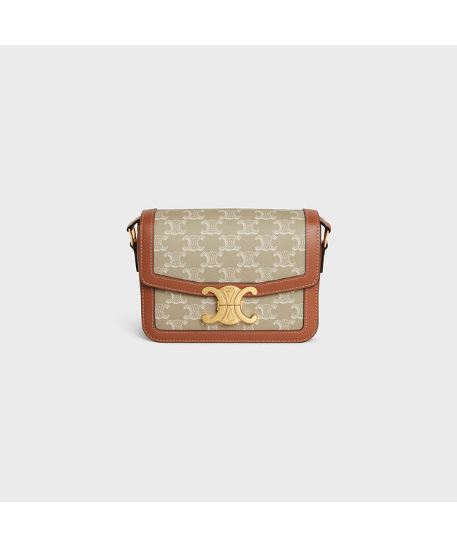 TEEN TRIOMPHE BAG in Triomphe Canvas and calfskin