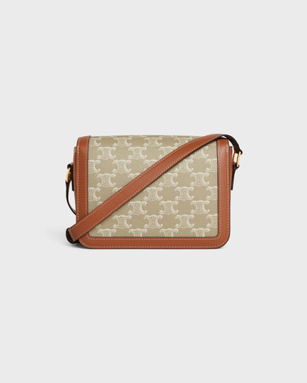 TEEN TRIOMPHE BAG in Triomphe Canvas and calfskin