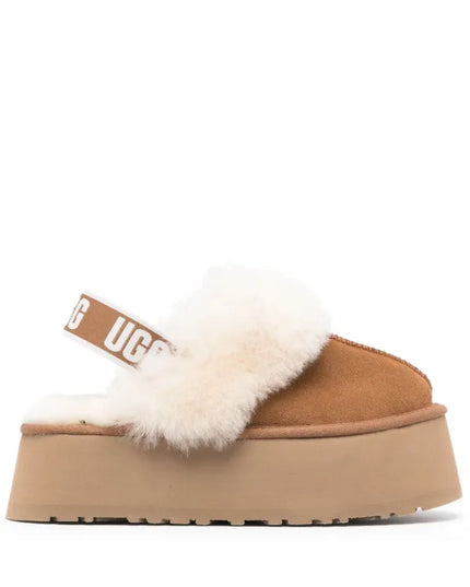 UGG
Funkette 60mm suede slingback slippers