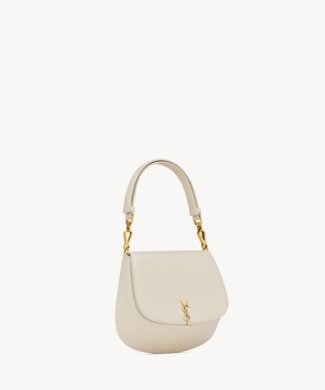 VOLTAIRE TOP HANDLE IN BOX SAINT LAURENT
BLANC VINTAGE