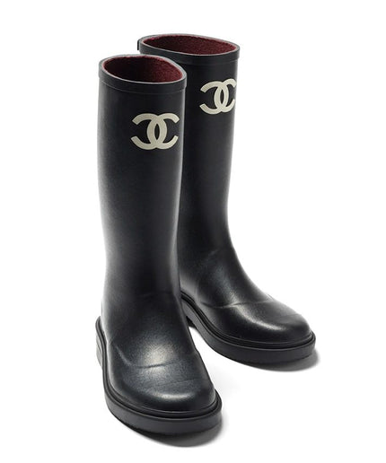 Chanel Rain Boots