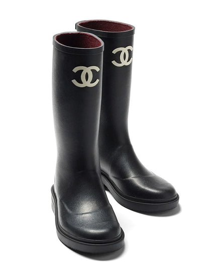 Chanel Rain Boots