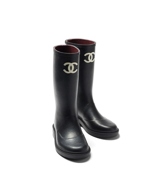 Chanel Rain Boots