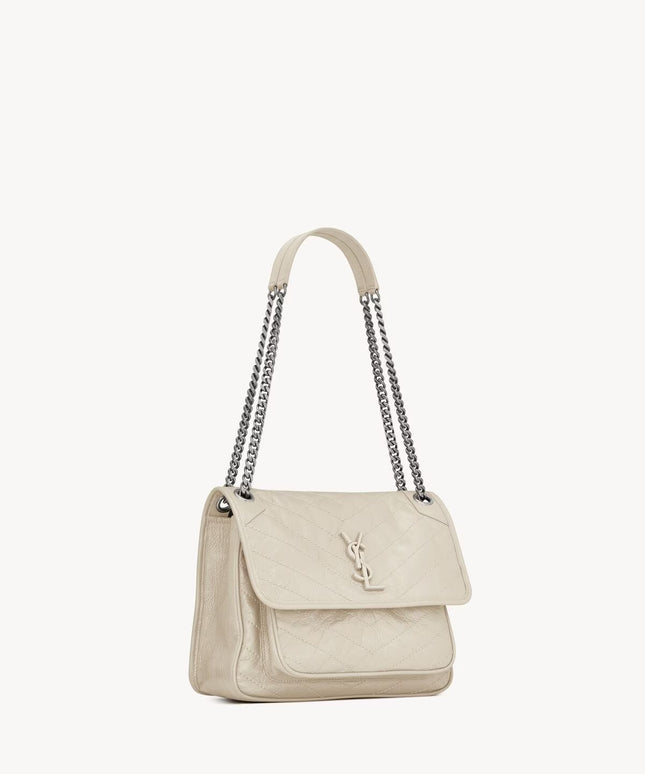 NIKI MEDIUM IN VINTAGE LEATHER
BLANC VINTAGE