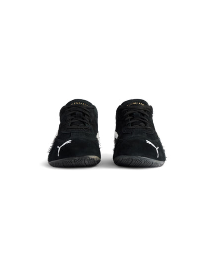 SPEEDCAT SUEDE BALENCIAGA IN BLACK/WHITE