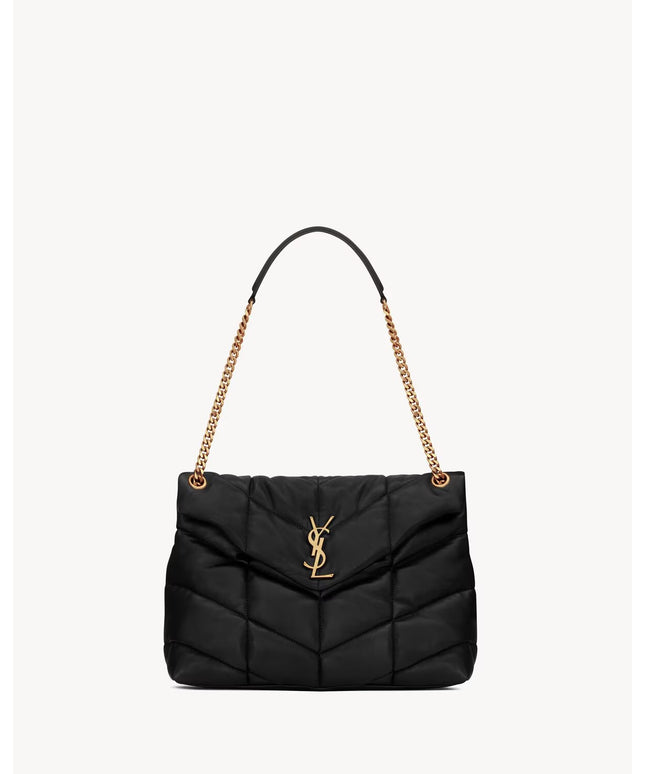 PUFFER MEDIUM IN NAPPA LEATHER
BLACK