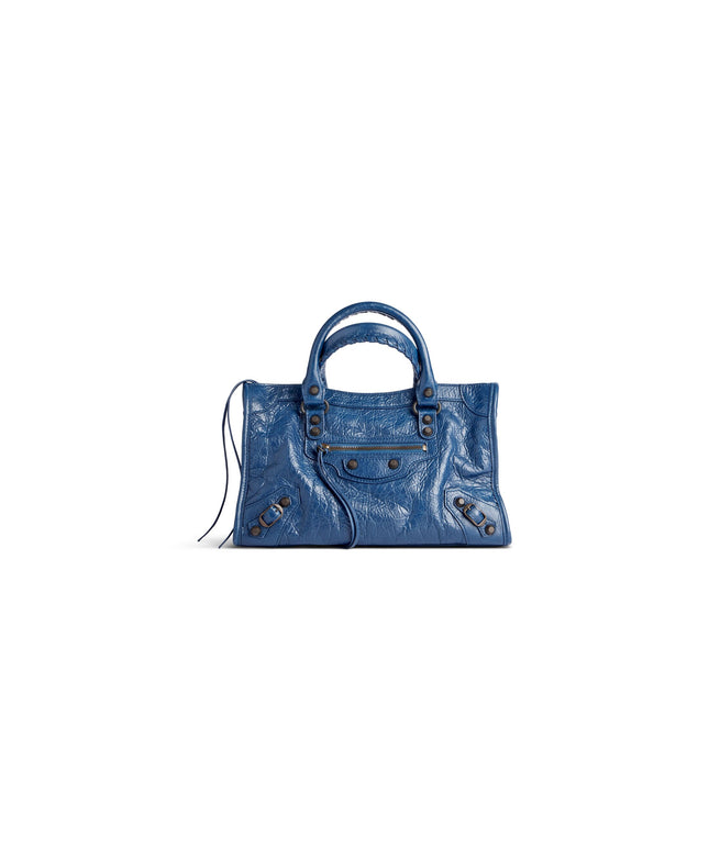 WOMEN'S LE CITY BAG SMALL IN MINERAL BLUE