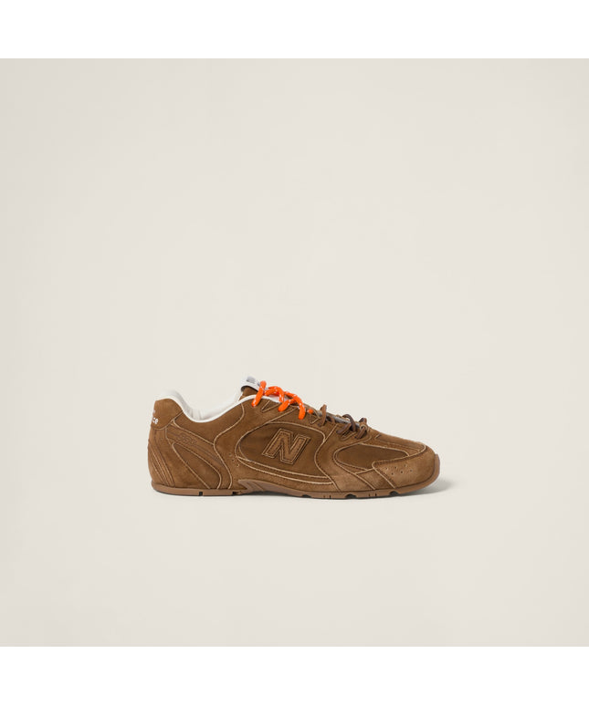 New Balance X Miu Miu 530 SL Süet ve File Spor Ayakkabı