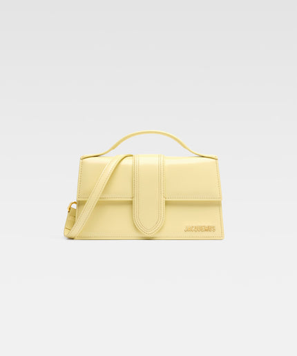 Large flap bag Pale Yellow