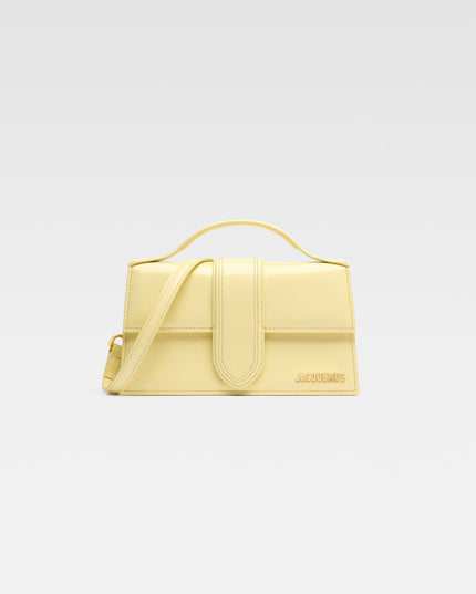 Large flap bag Pale Yellow