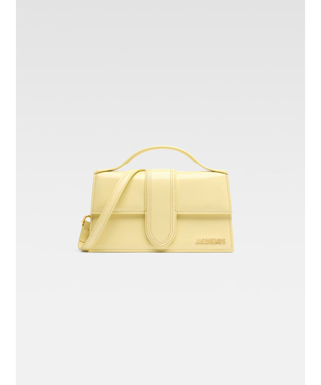 Large flap bag Pale Yellow