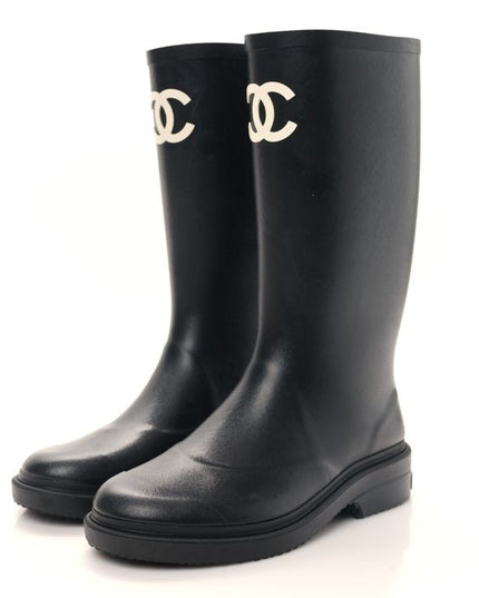 Chanel Rain Boots