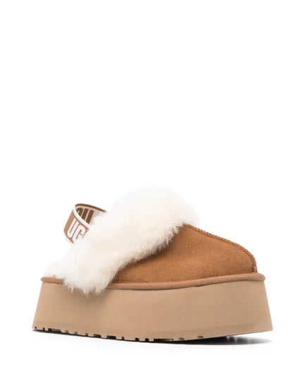 UGG
Funkette 60mm suede slingback slippers