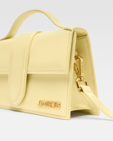 Large flap bag Pale Yellow