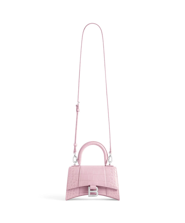 WOMEN'S HOURGLASS HANDBAG XS IN PINK