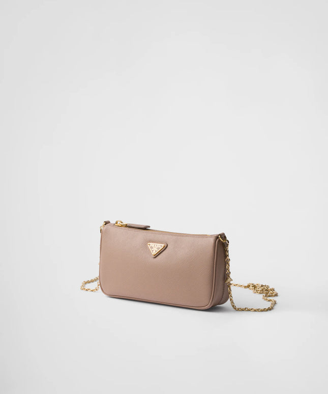 Saffiano leather mini-bag