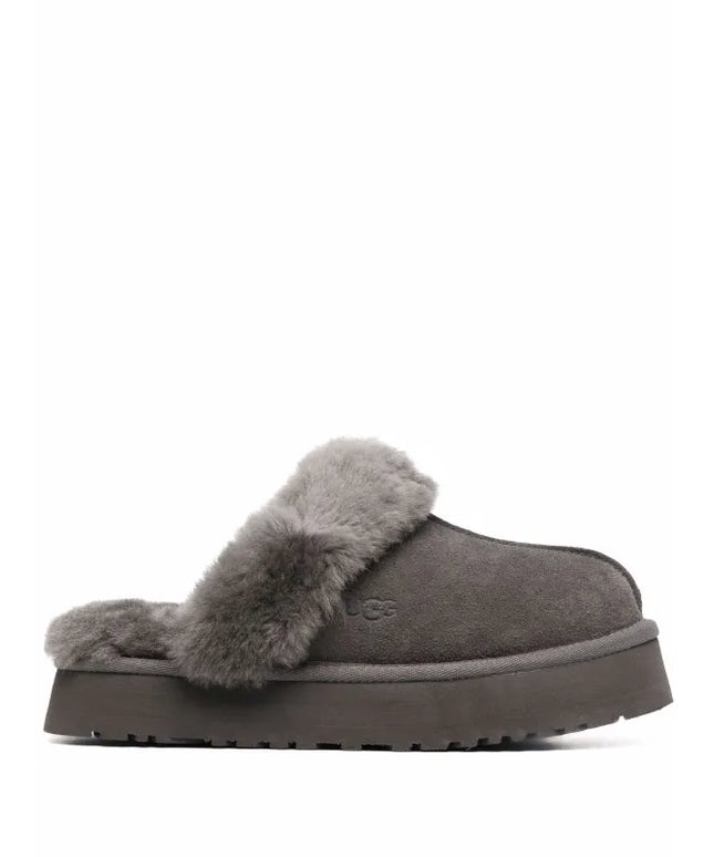 UGG
Disquette suede slippers