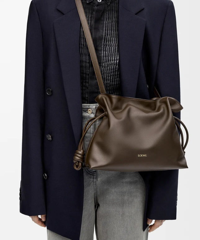 LOEWE Medium Flamenco clutch in nappa calfskin