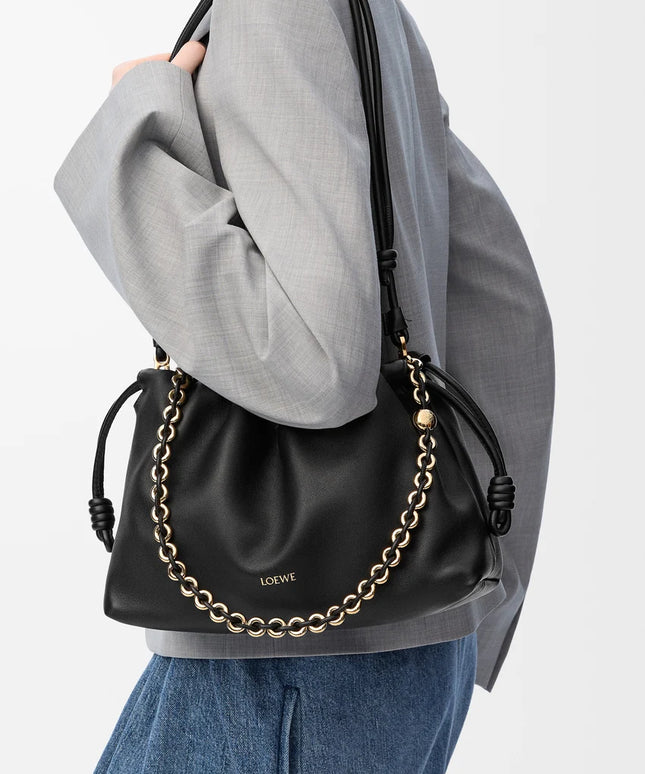 LOEWE Medium Flamenco purse in mellow nappa lambskin