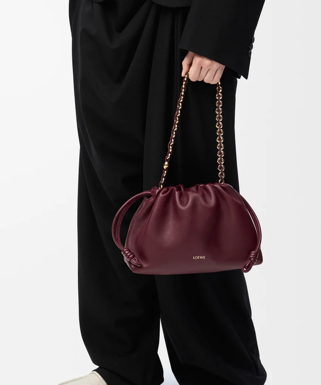 LOEWE Medium Flamenco purse in mellow nappa lambskin
