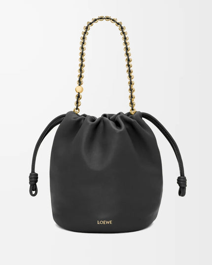 LOEWE Flamenco purse bucket in mellow nappa lambskin