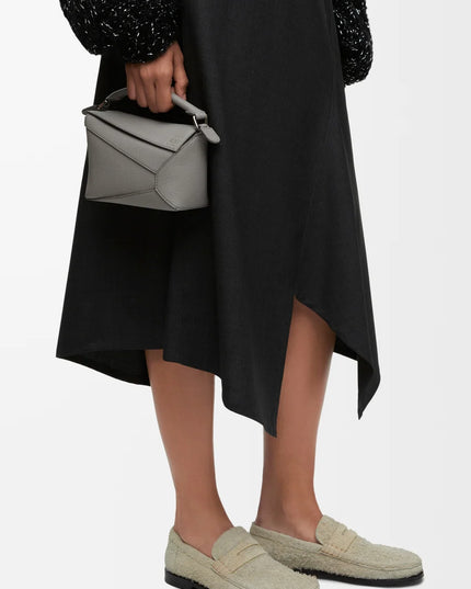 LOEWE Mini Puzzle Edge bag in soft grained calfskin