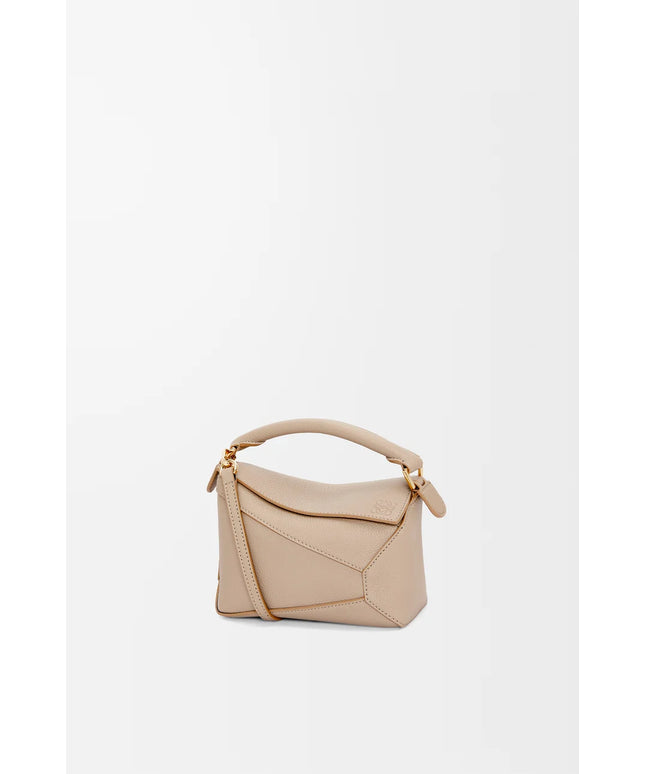 LOEWE Mini Puzzle Edge bag in soft grained calfskin