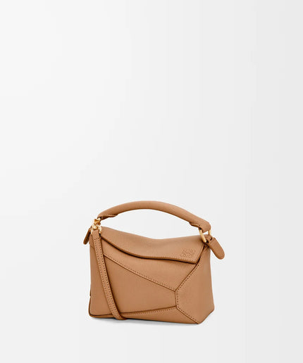 LOEWE Mini Puzzle Edge bag in soft grained calfskin