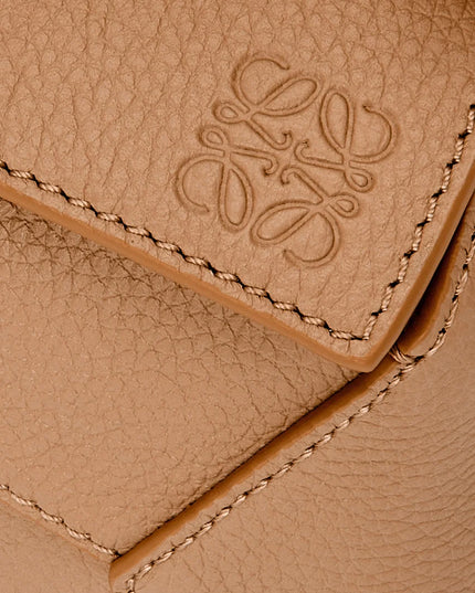 LOEWE Mini Puzzle Edge bag in soft grained calfskin
