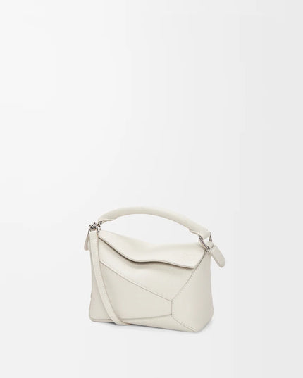 LOEWE Mini Puzzle Edge bag in soft grained calfskin