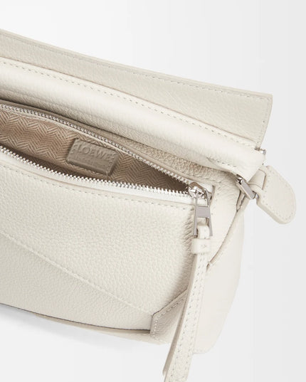 LOEWE Mini Puzzle Edge bag in soft grained calfskin
