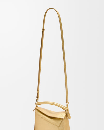 LOEWE Mini Puzzle Edge bag in laminated lambskin