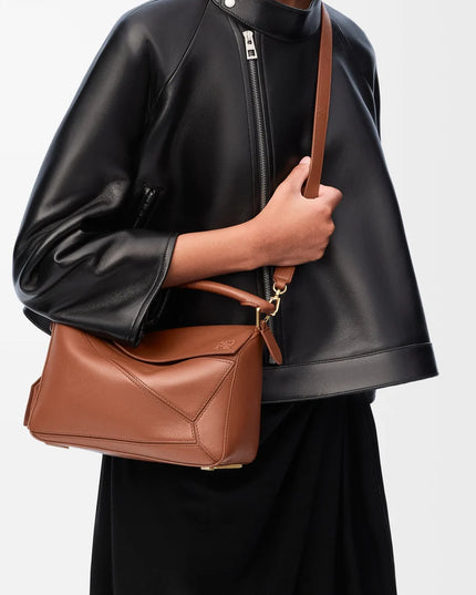 LOEWE Mini Featherlight Puzzle bag in nappa lambskin