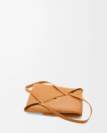 LOEWE Medium Puzzle Fold tote in shiny calfskin