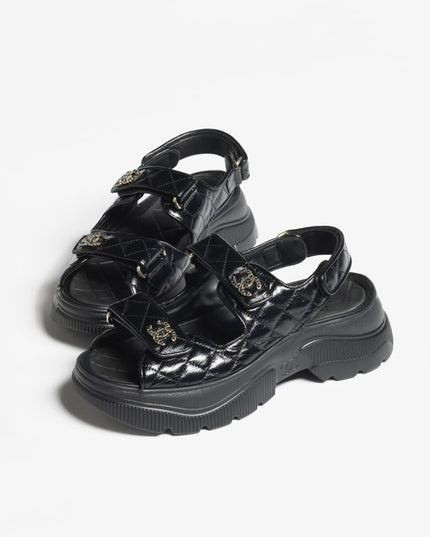 Chanel Shiny Calfskin Black