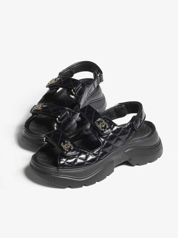 Chanel Shiny Calfskin Black