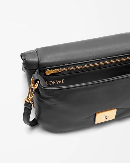 LOEWE Mini Goya Puffer bag in shiny nappa lambskin