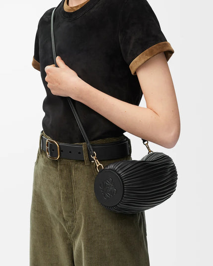 LOEWE Bracelet Pouch in pleated nappa lambskin